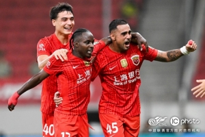 上海海港2-0上海申花,将于8月1日主场迎战山东泰山队