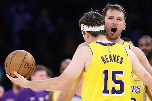 湖人阵中仅3人进《2K27》前100:东契奇96、里夫斯88、凯斯勒81