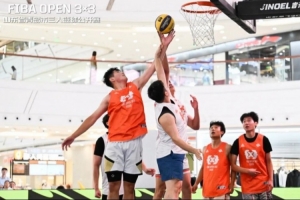 海滨逐浪,燃动篮魂!2026 FIBA Open 3x3青岛站海盛全胜登顶