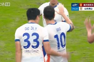 回敬一个神仙球!瓦科高难度甩头破门,泰山客场1-1扳平铜梁龙