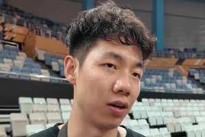 朱俊龙:目前还未达到能够比赛的状态 训练基本还是以静态为主